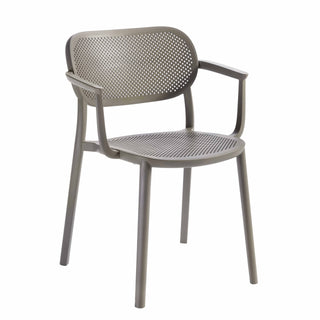 Nuta-Stoelen-GABER SRL-Mineral Grey-Met armleuningen-Buro International