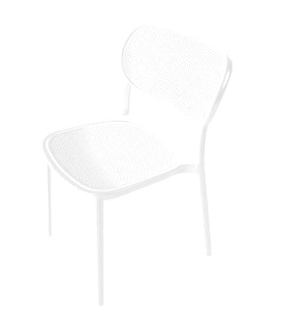 Nuta-Stoelen-GABER SRL-White-Zonder armleuningen-Buro International