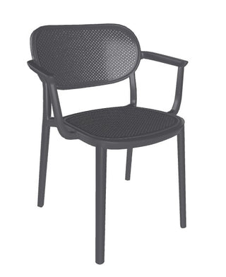 Nuta-Stoelen-GABER SRL-Grey-Met armleuningen-Buro International