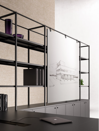 Atelier bookshelves-Rekken-FANTONI BELGIUM NV-Buro International