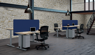 Envol Evo barrel meeting table 200x100 sit-stand