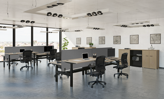 Envol Evo barrel meeting table 200x100 sit-stand