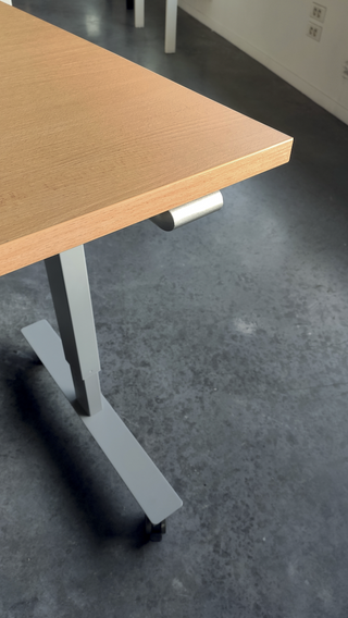 Envol Classic zit-sta bureau met zwengel