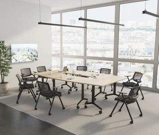Eureka table de réunion en forme d'arc
