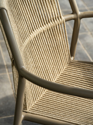 Sweep dining armchair