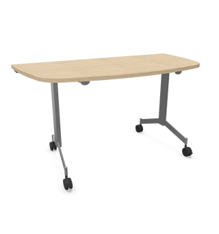 Configuration view of the Buronomic Eureka half-round meeting table
