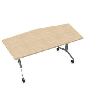 Eureka table de réunion trapèze